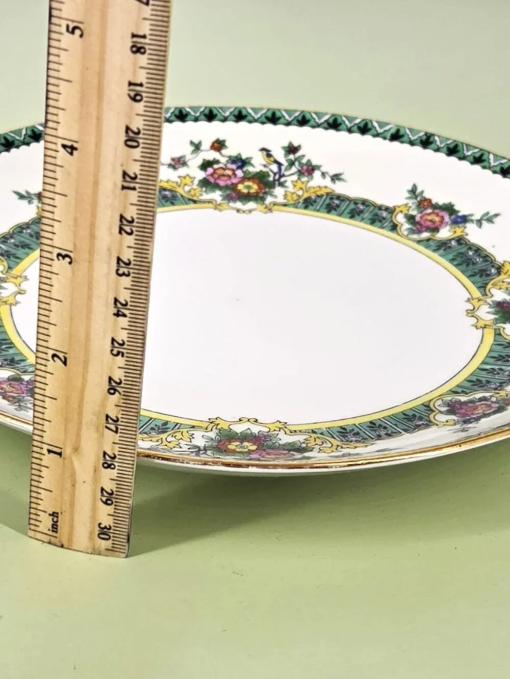 Share Art Deco VTG Nouveau Noritake M Nippon Fine China Cake Plate Gold Rim HP
